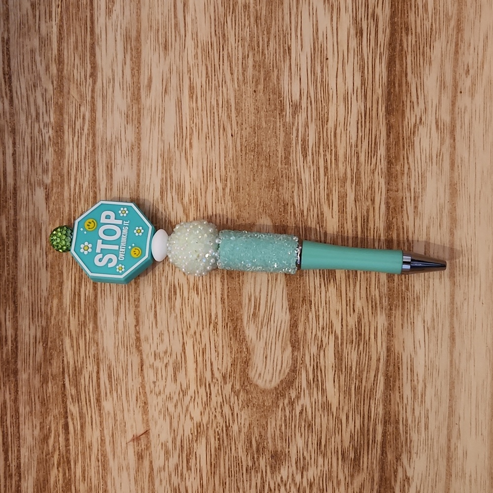 Beaded pen